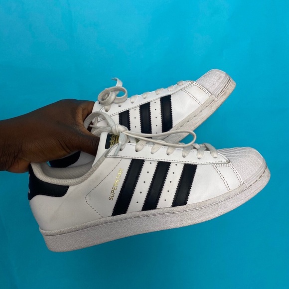 adidas Shoes - Adidas superstars. Size 8.5 wmns
